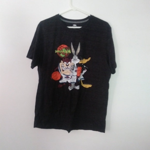 Distressed Space Jam T-Shirt - Picture 1 of 1